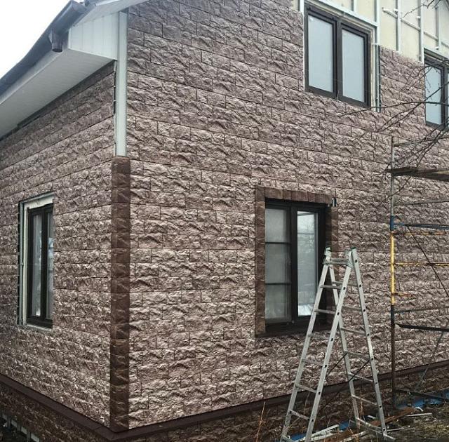 Фасадная панель Docke FELS Перламутровый